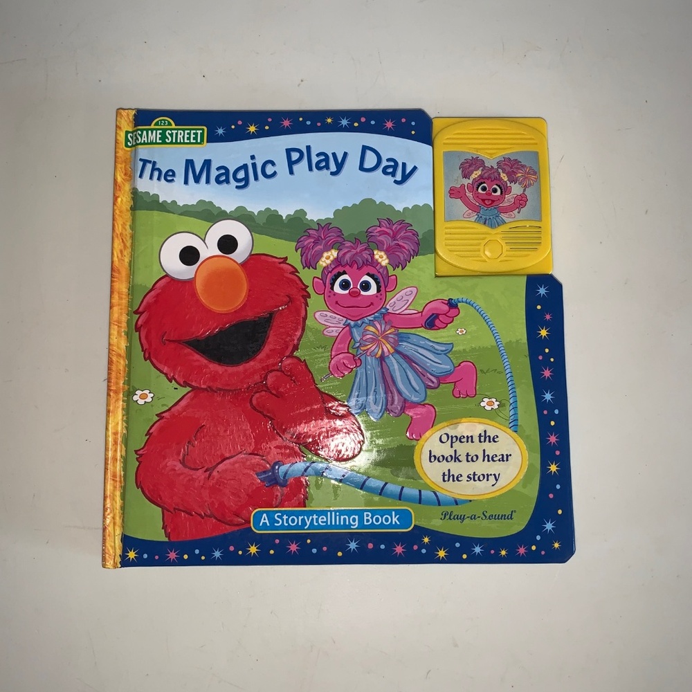 Sesame Street play-a-Sound book The Magic Play Date